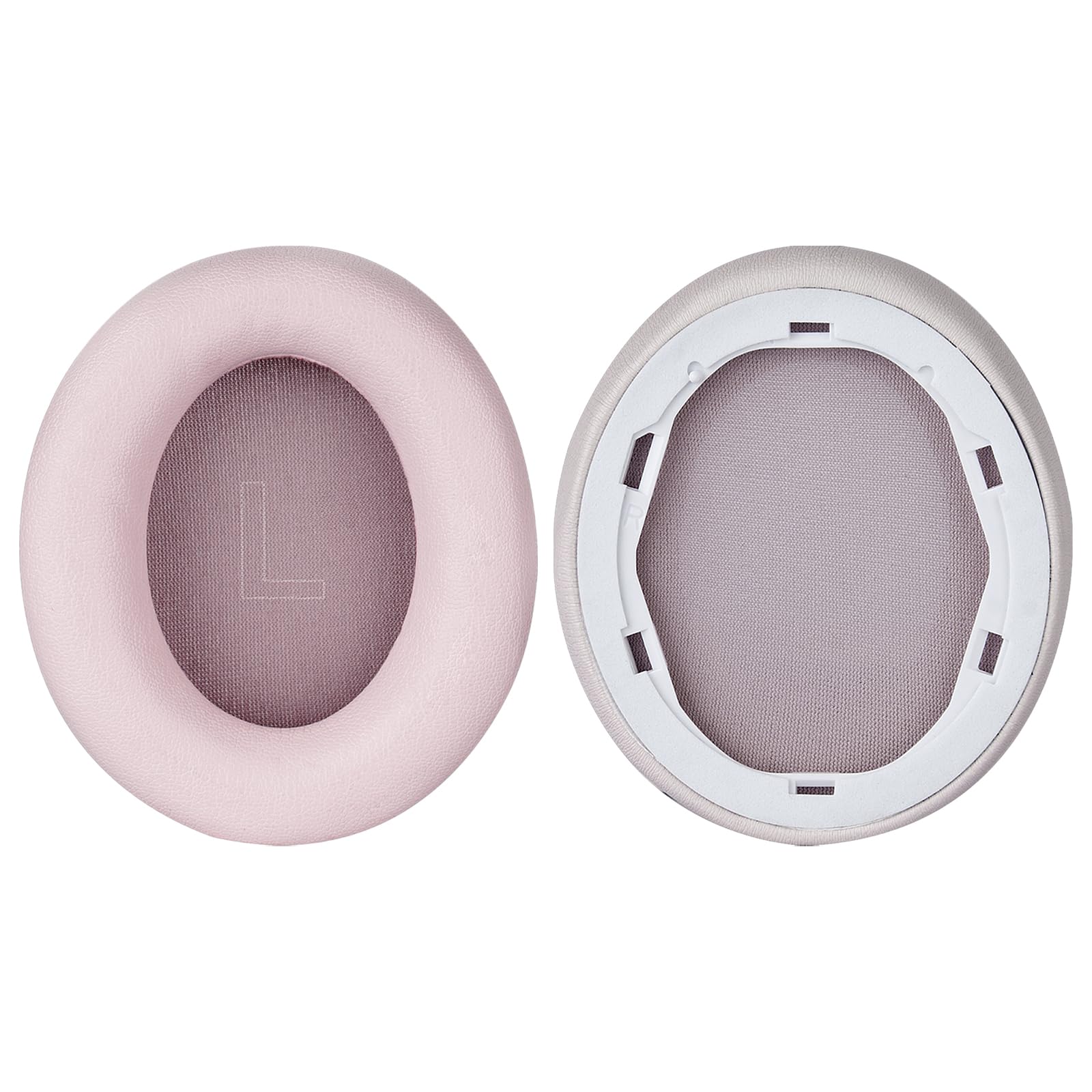 Geekria NOVA Replacement Ear Pads for Anker Soundcore Life Q30/Q35 Headphones - Soft Pink Memory Foam Ear Cushions, Earpads & Ear Cups Cover - Perfect for Gaming, Music & Office Use