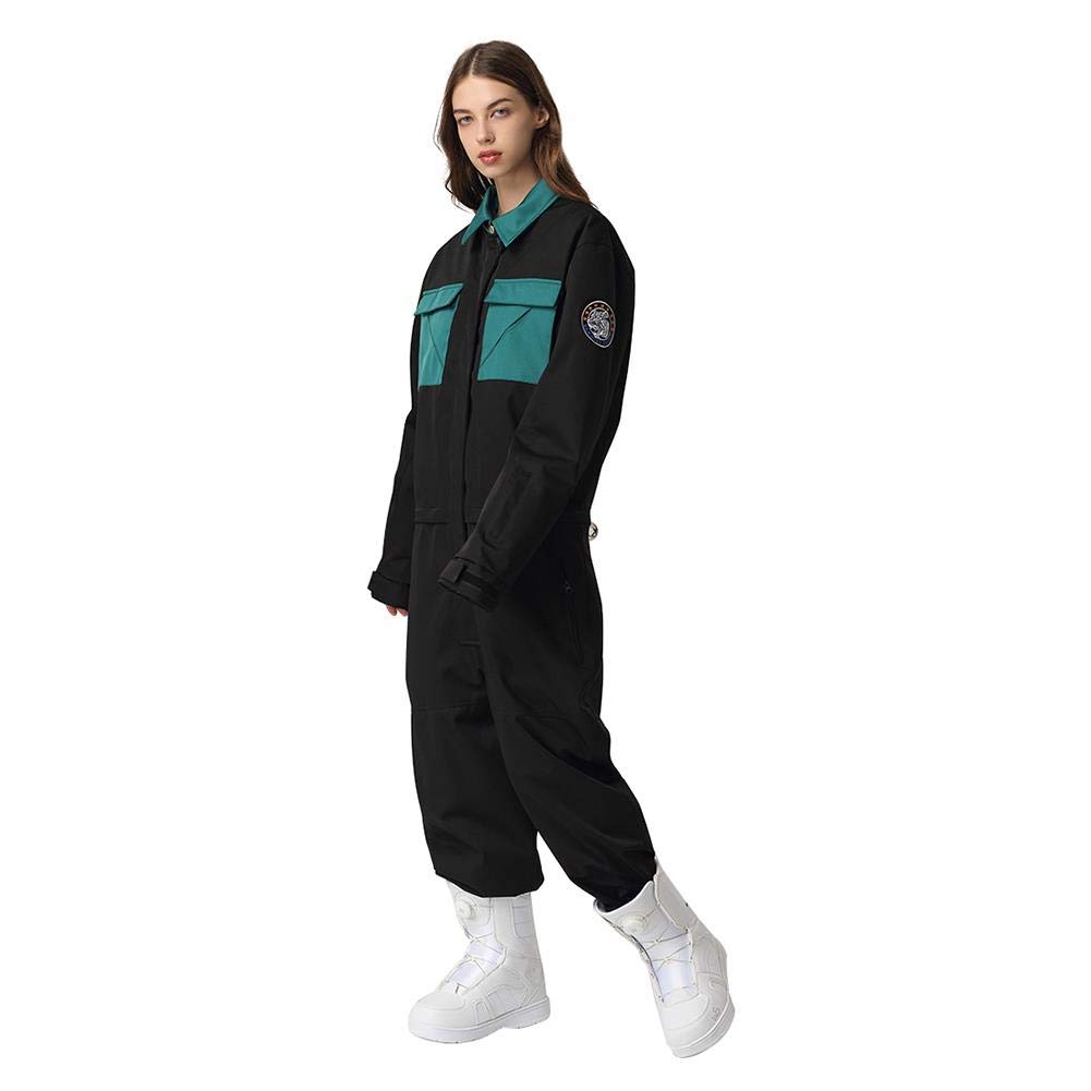 SEARIPE Waterproof Ski Suit for Women & Men - Insulated Winter Snowboard Jumpsuit, Thermal One-Piece Snowsuit for Skiing, Snowboarding & Outdoor Activities
