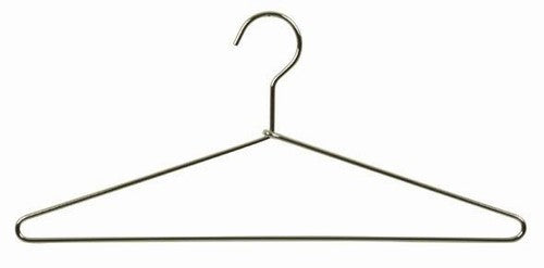 Premium Metal Top Hanger - Heavy Duty Clothes Hanger for Suits, Jackets & Coats - Space Saving Closet Organizer for Home, Office & Travel Use