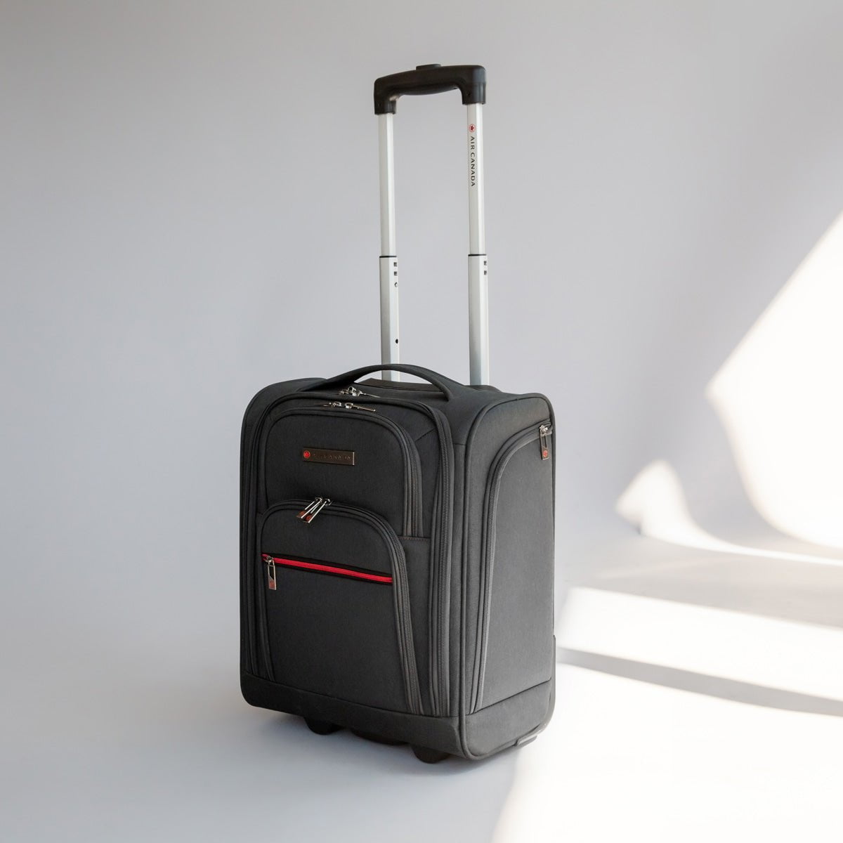 Air Canada Indigo Lite 16 Inch Underseat Carry-On Luggage - Compact Spinner Suitcase for Air Travel, Perfect for Short Trips & Business Travel