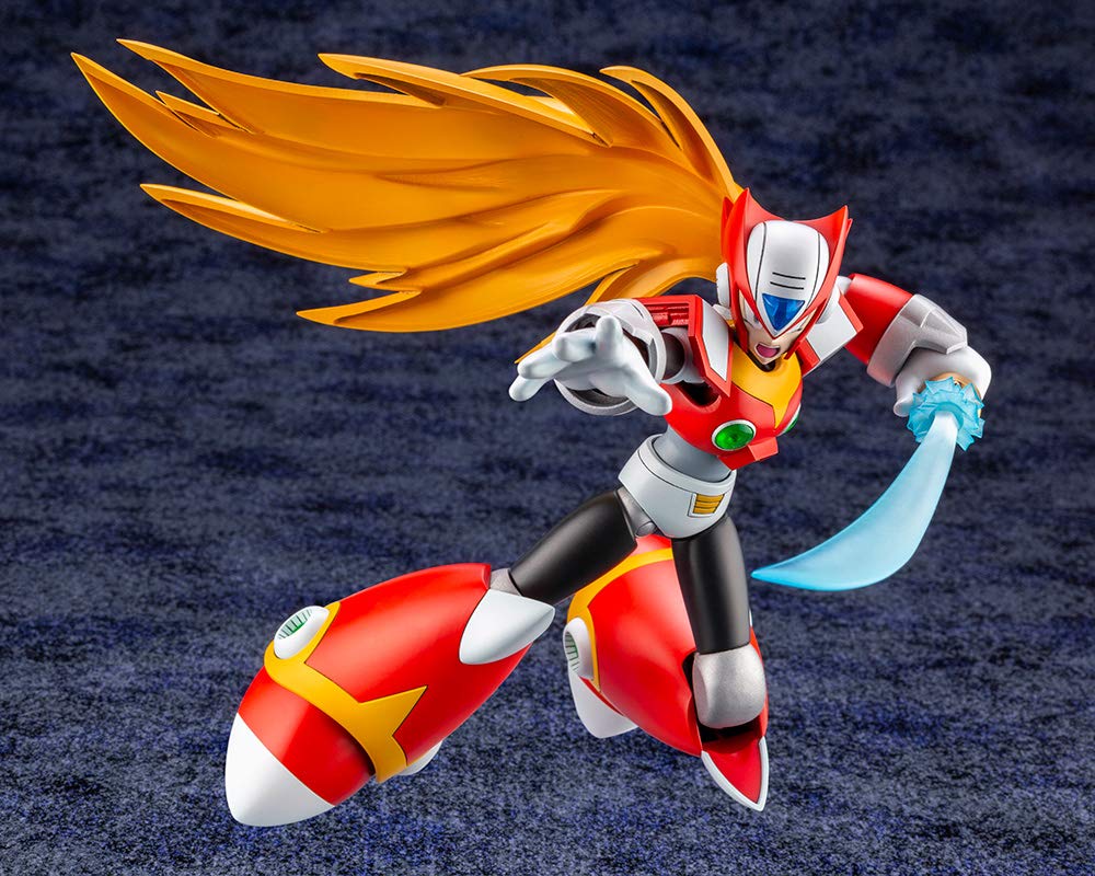 Kotobukiya MEGA Man X - Zero Action Figure Model Kit | Buildable Collectible Toy for Anime & Gaming Fans | Perfect for Display, Cosplay, and Gift Giving