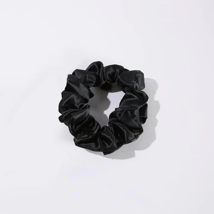 22 Momme 3.5 CM Midi Light Silk Hair Bands Scrunchies - Soft & Luxurious Hair Ties for Women & Girls - Perfect for Work, Gym, Yoga & Everyday Use