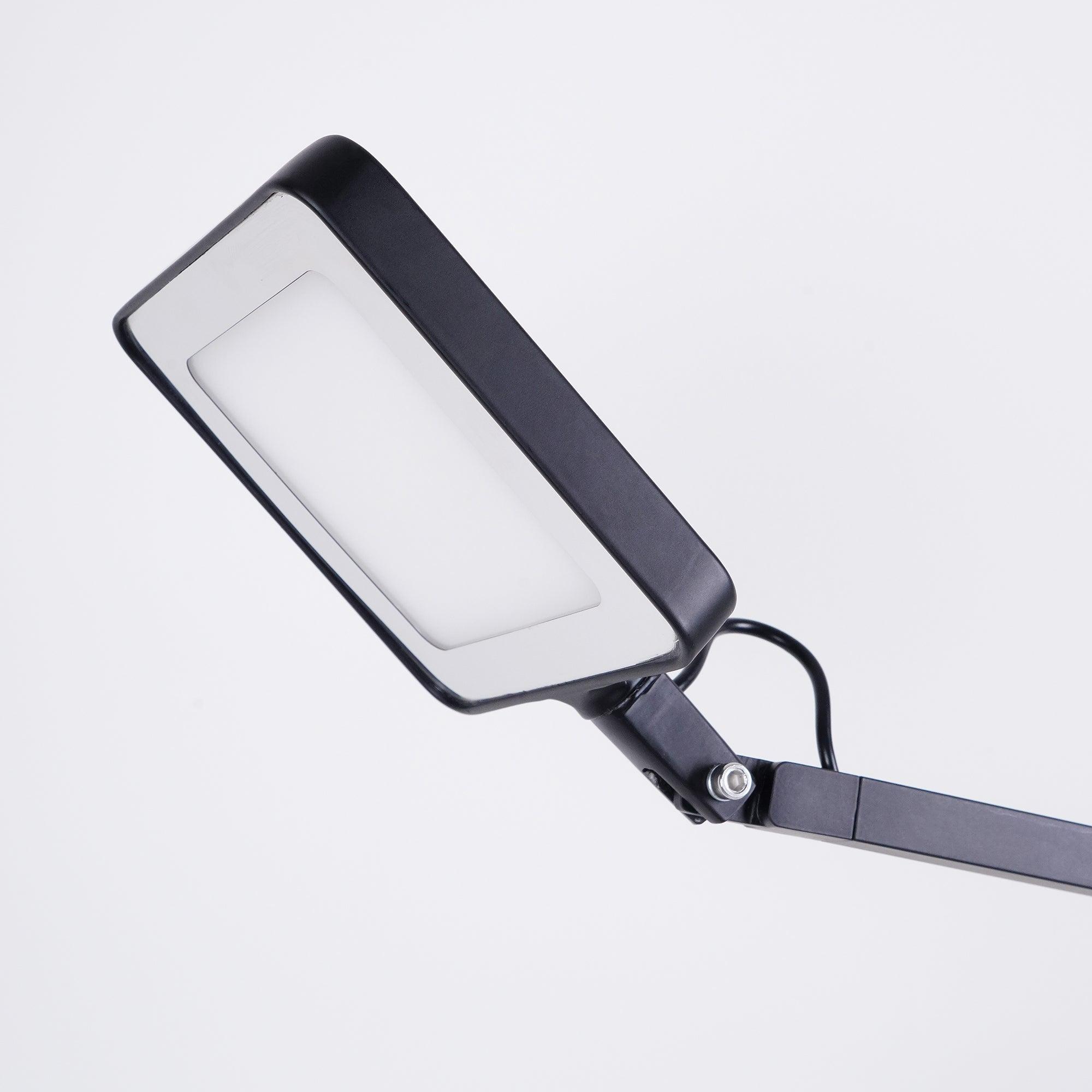 Kelvin Edge Table Lamp - Modern LED Desk Light with Adjustable Brightness for Home Office, Bedroom, and Study Room - Perfect for Reading, Working, and Relaxing