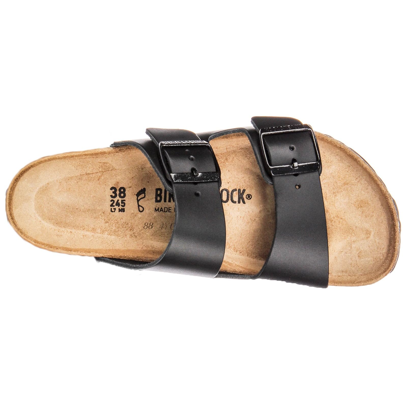 Birkenstock Men's Arizona Synthetic Sandals - Comfortable & Durable Footwear for Walking, Travel & Casual Wear