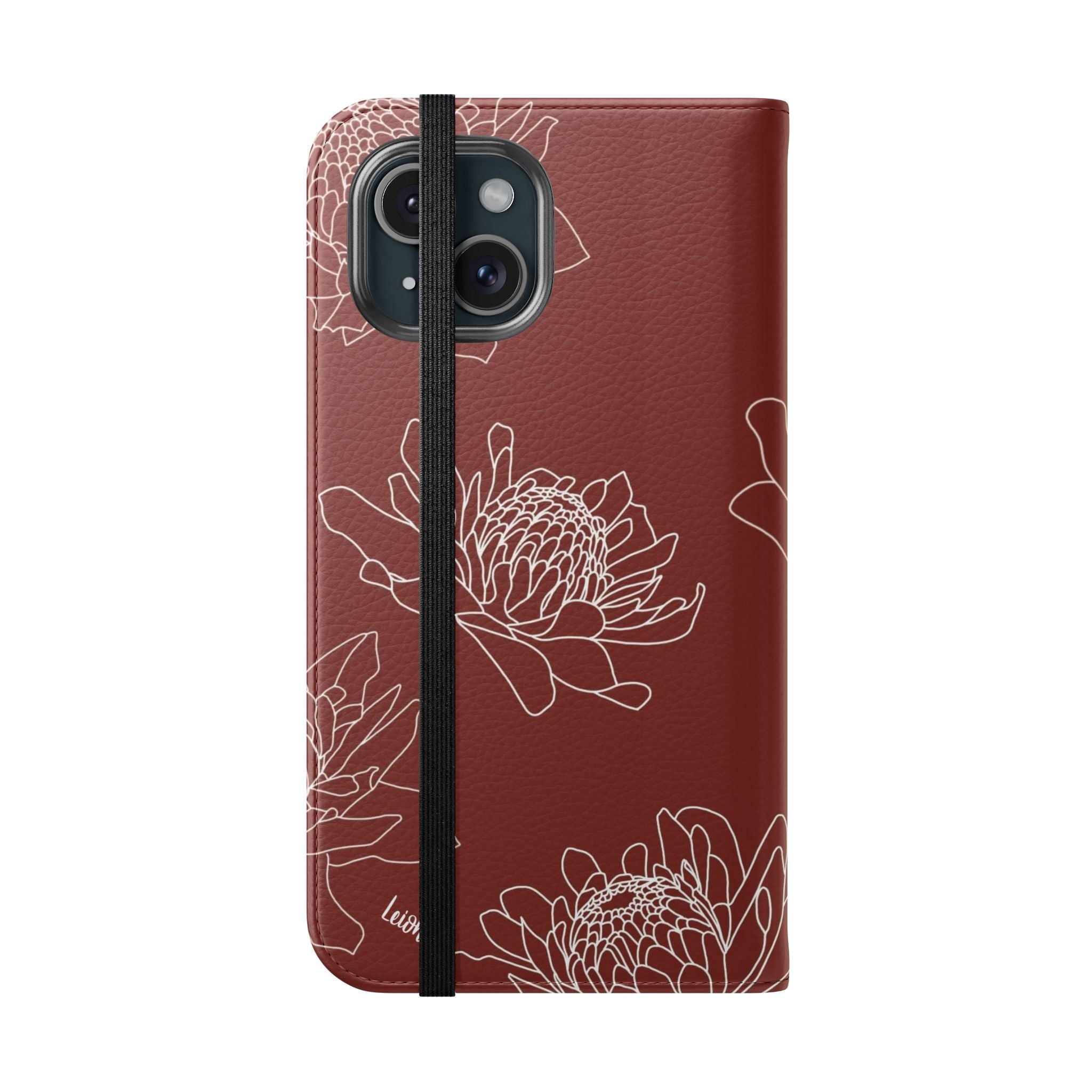 Torch Ginger Folio Case - Elegant & Durable Phone Cover for iPhone & Samsung - Perfect for Travel, Work & Everyday Use