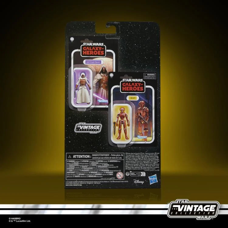 Star Wars Vintage Collection Jedi Knight Revan & HK-47 Action Figure 2-Pack | Galaxy of Heroes | Perfect for Collectors & Display