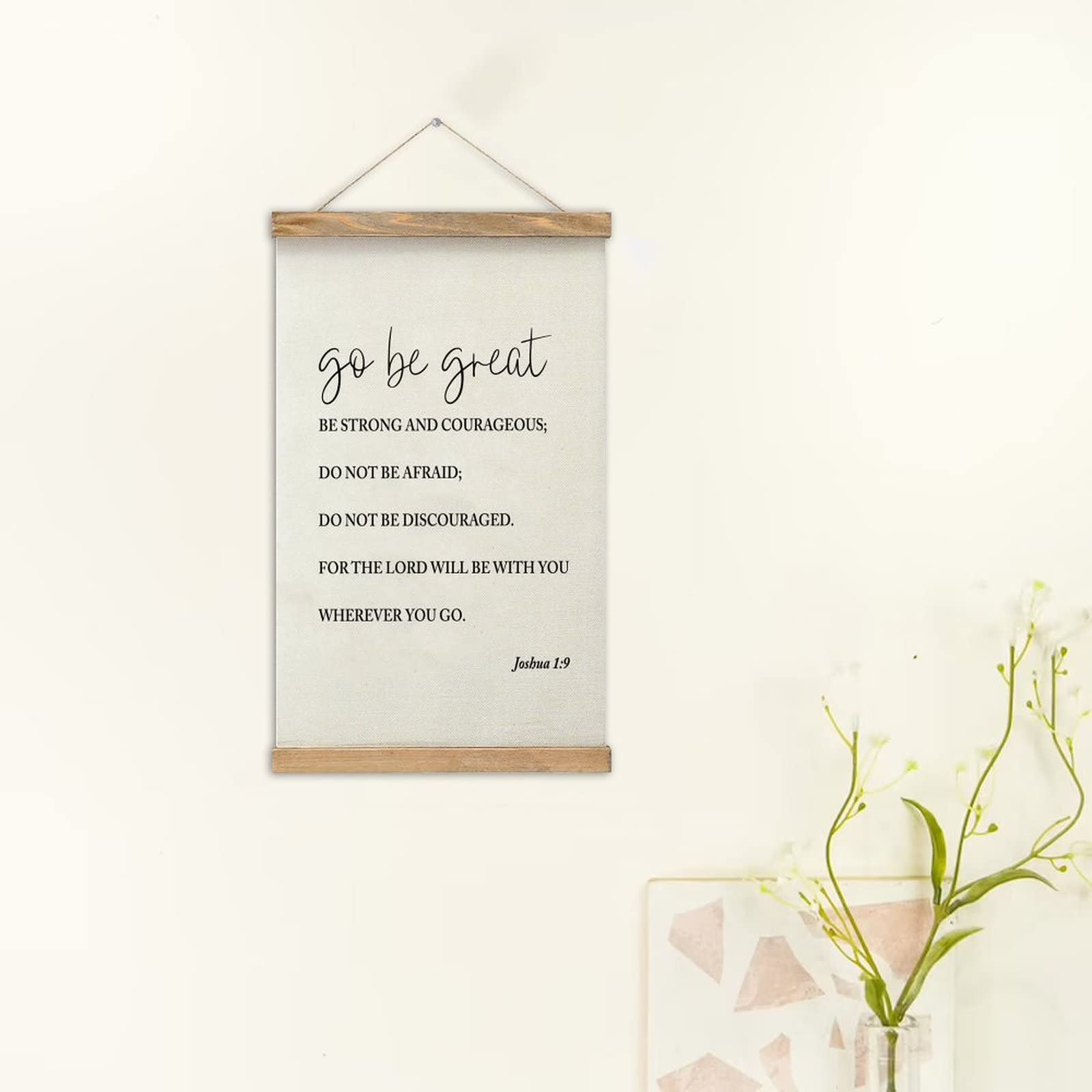 Wooden Magnetic Poster Frame Hanger - 12