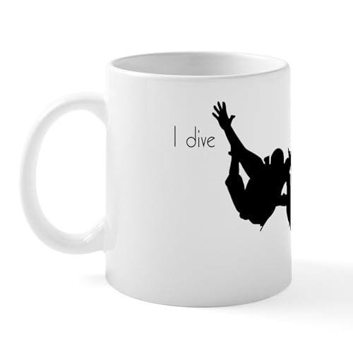 White - Skydiving Mug
