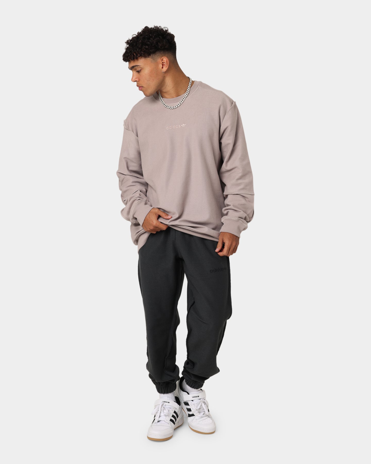 Adidas Loopback Sweatpants for Men & Women - Carbon Gray Comfortable Jogger Pants for Running, Gym, Lounge & Casual Wear