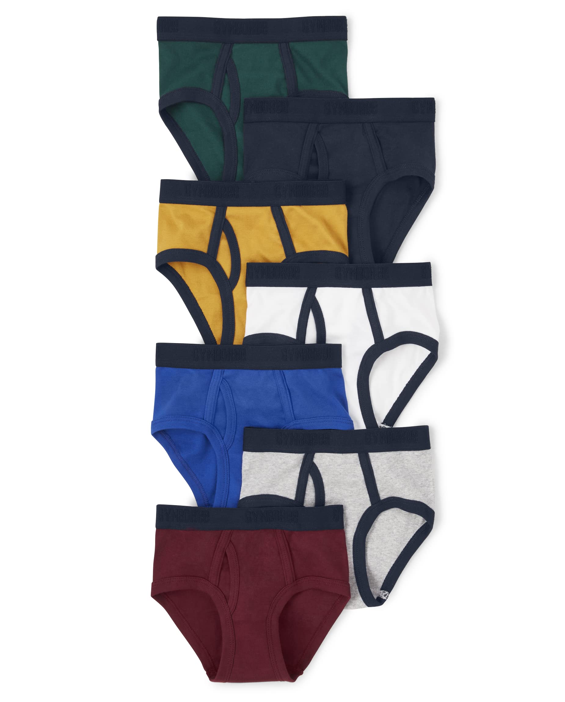 **Gymboree Boys Cotton Brief Underwear - Soft & Comfortable Kids Underwear for Daily Wear, Playtime & School**