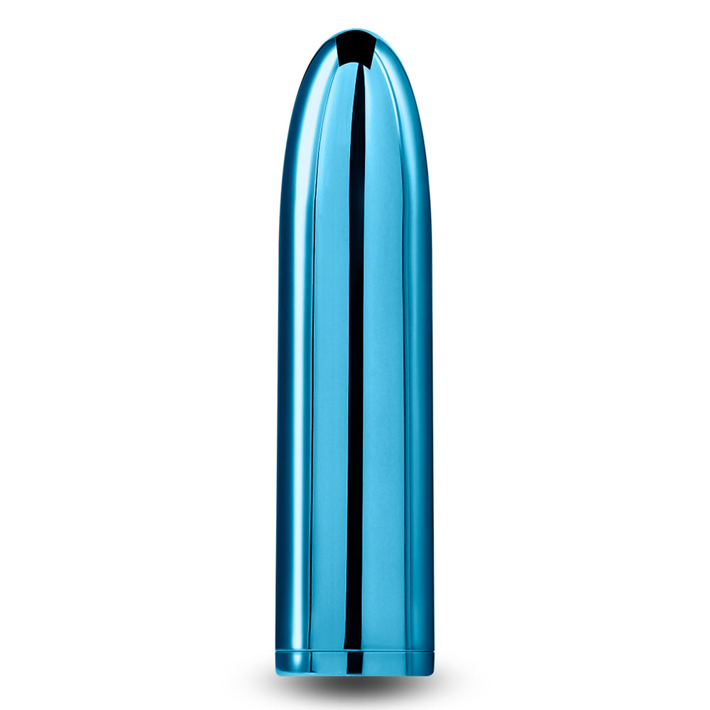 Chroma Petite Rechargeable Metallic Bullet Vibrator - Powerful Mini Personal Massager for Women, Discreet & Waterproof - Perfect for Solo Play, Couples & Travel