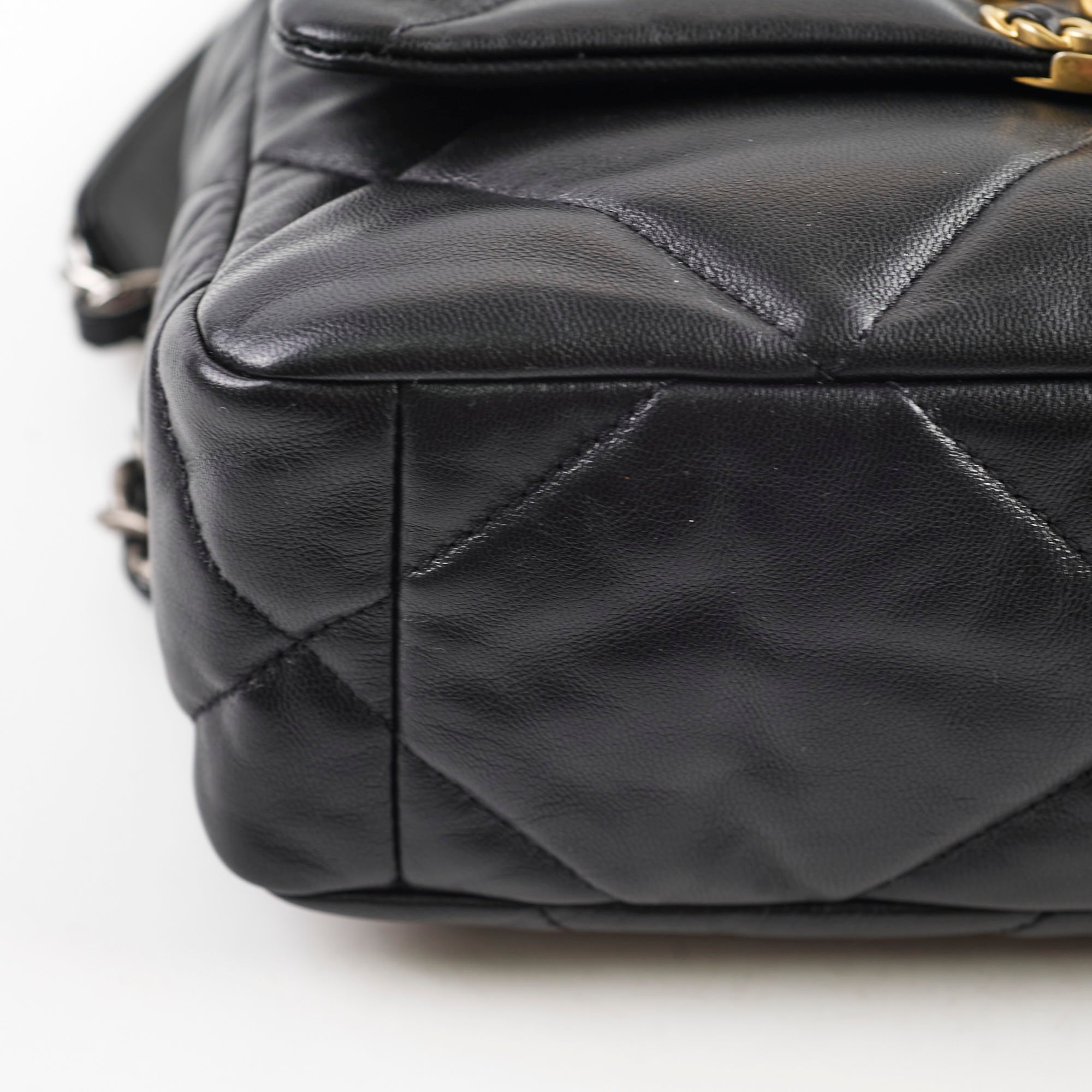 Chanel Small 19 Handbag Black 30 Series - Luxury Crossbody Bag for Women, Perfect for Date Night & Evening Events