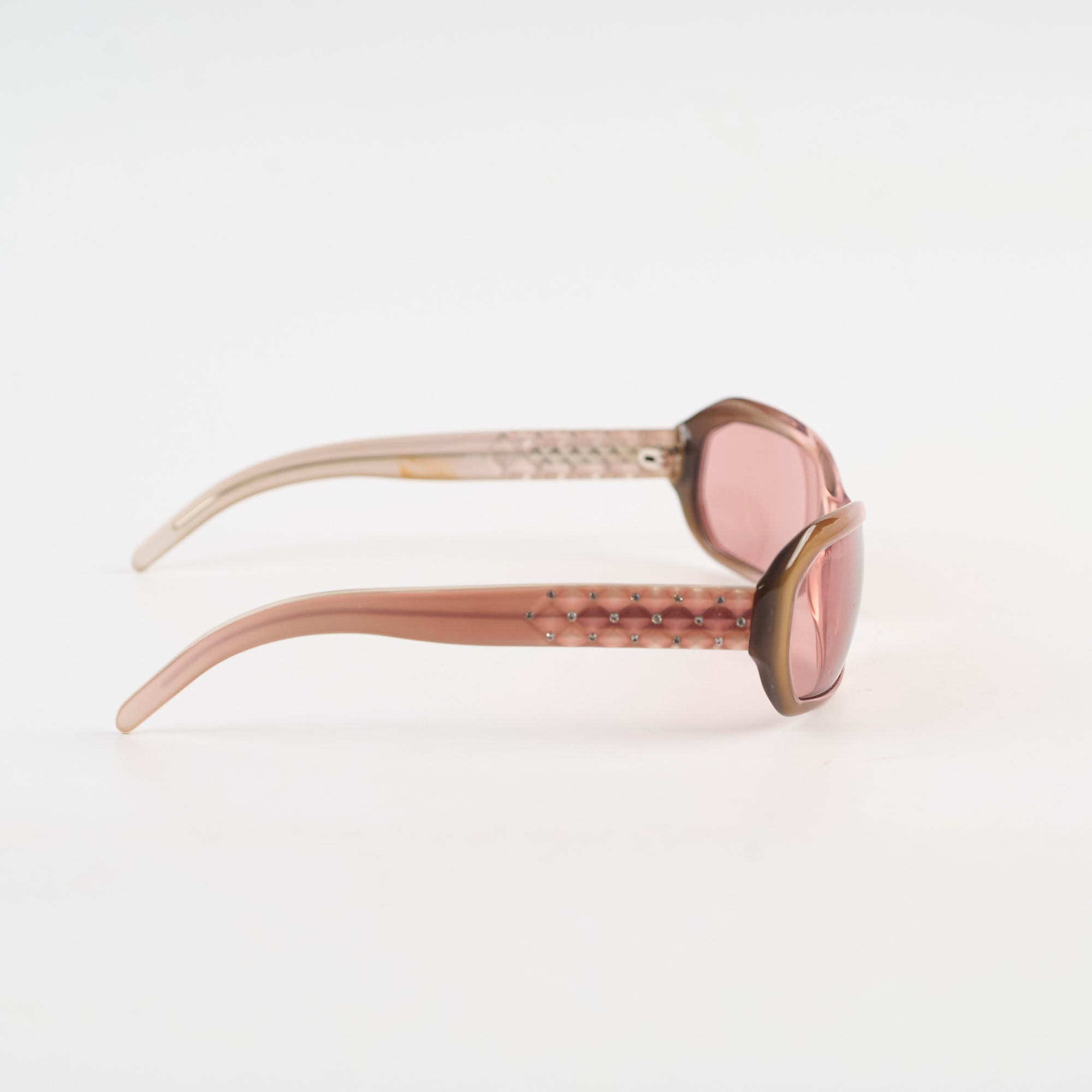 Chanel CC Crystal Logo Sunglasses for Women - Brown Luxury Designer Shades - Perfect for Beach, Driving & Fashion Outfits