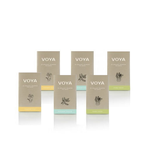 Premium Organic Tea Collection by VOYA - Handpicked Loose Leaf & Herbal Teas for Relaxation, Detox & Wellness - Perfect for Gifting, Afternoon Tea & Daily Self-Care Rituals