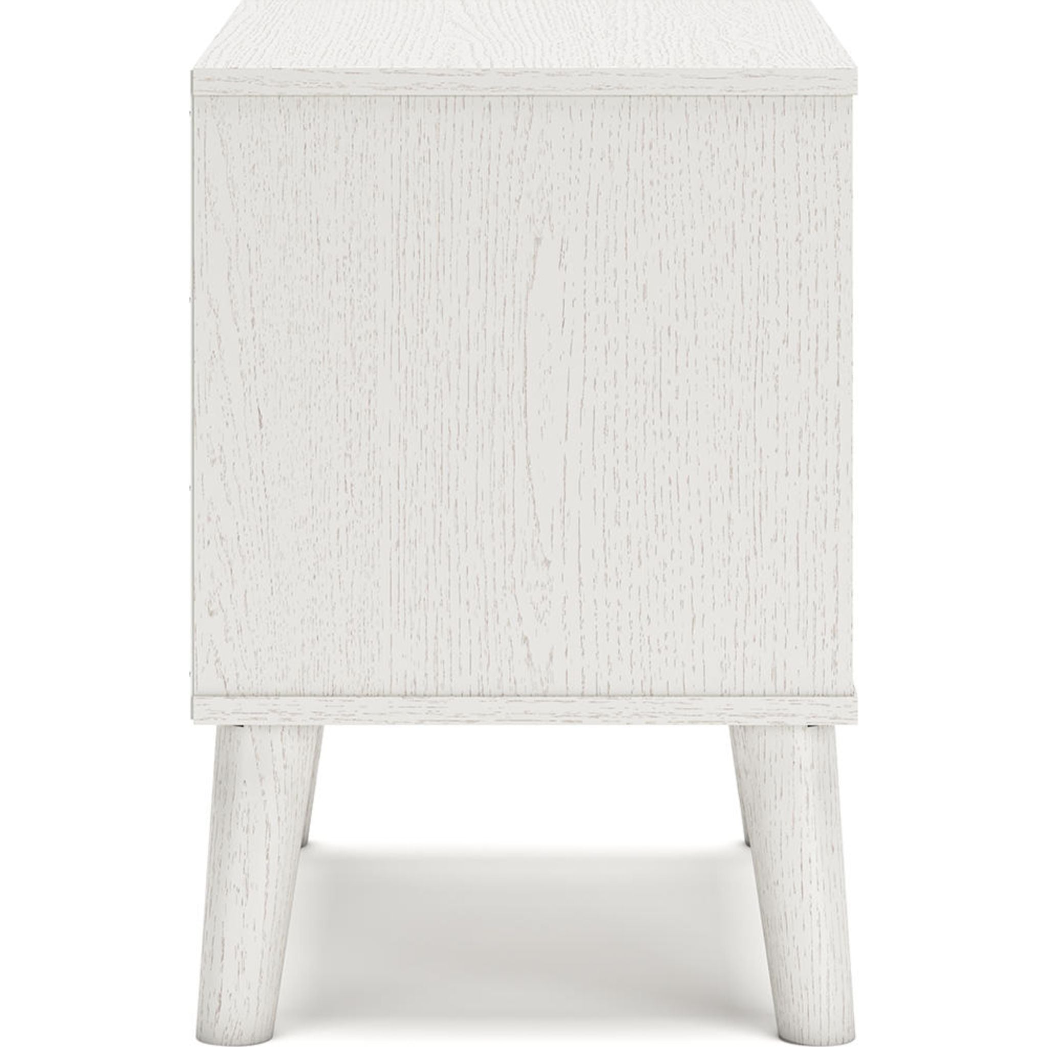 Aprilyn White Nightstand - Modern Bedside Table for Bedroom, Living Room & Guest Room - Stylish & Functional Storage Furniture