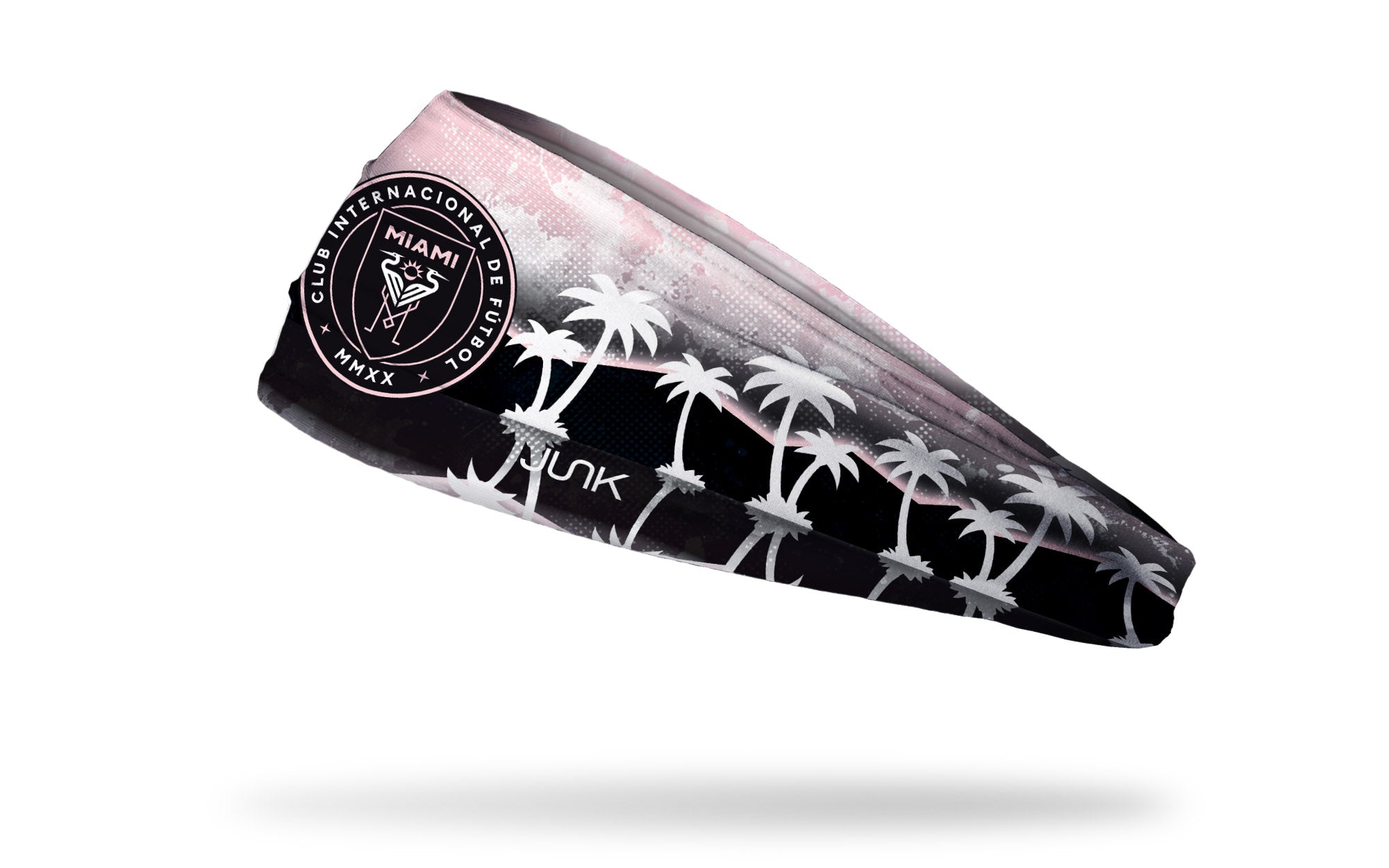Inter Miami CF Big Bang Lite Headband - Moisture Wicking Sports Headband for Soccer, Running & Workouts - Stay Cool & Dry During Training & Matches
