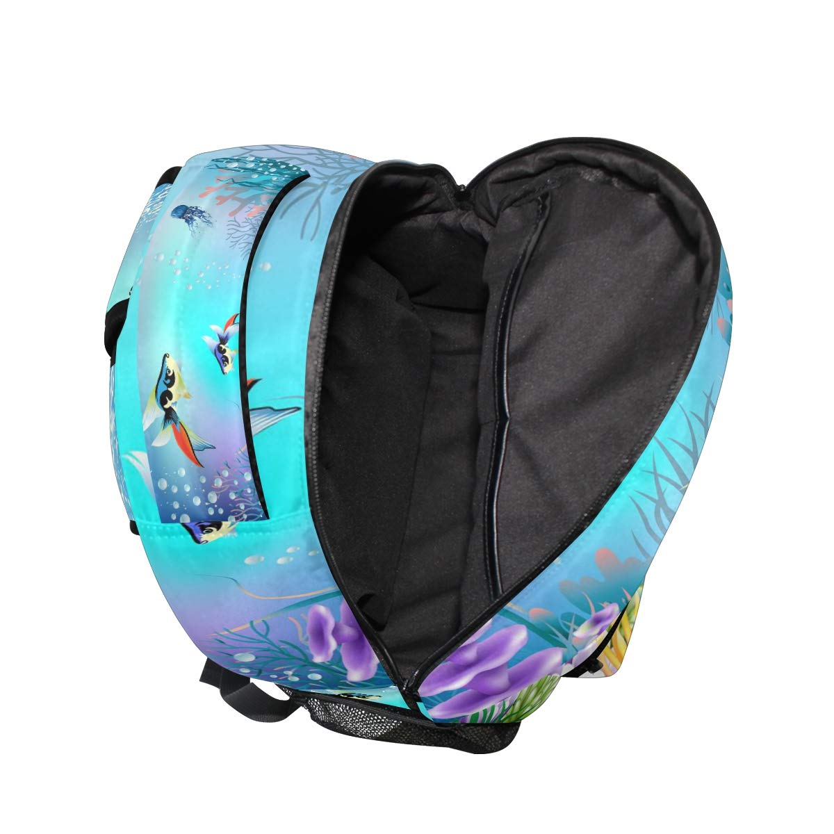 Waterproof Beach Backpack - Lightweight Travel Laptop Daypack for School, Work & Outdoor Activities | Durable Ocean Blue Backpack for Men, Women & Teens | Perfect for Beach Trips, Hiking & Daily Commute