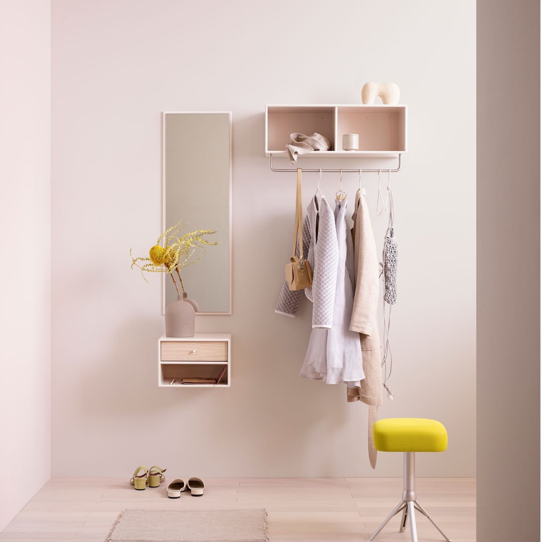 Modern Nightstand with USB Ports & Drawer - Compact Bedside Table for Small Spaces - Perfect for Bedroom, Apartment, Dorm, or Office Use