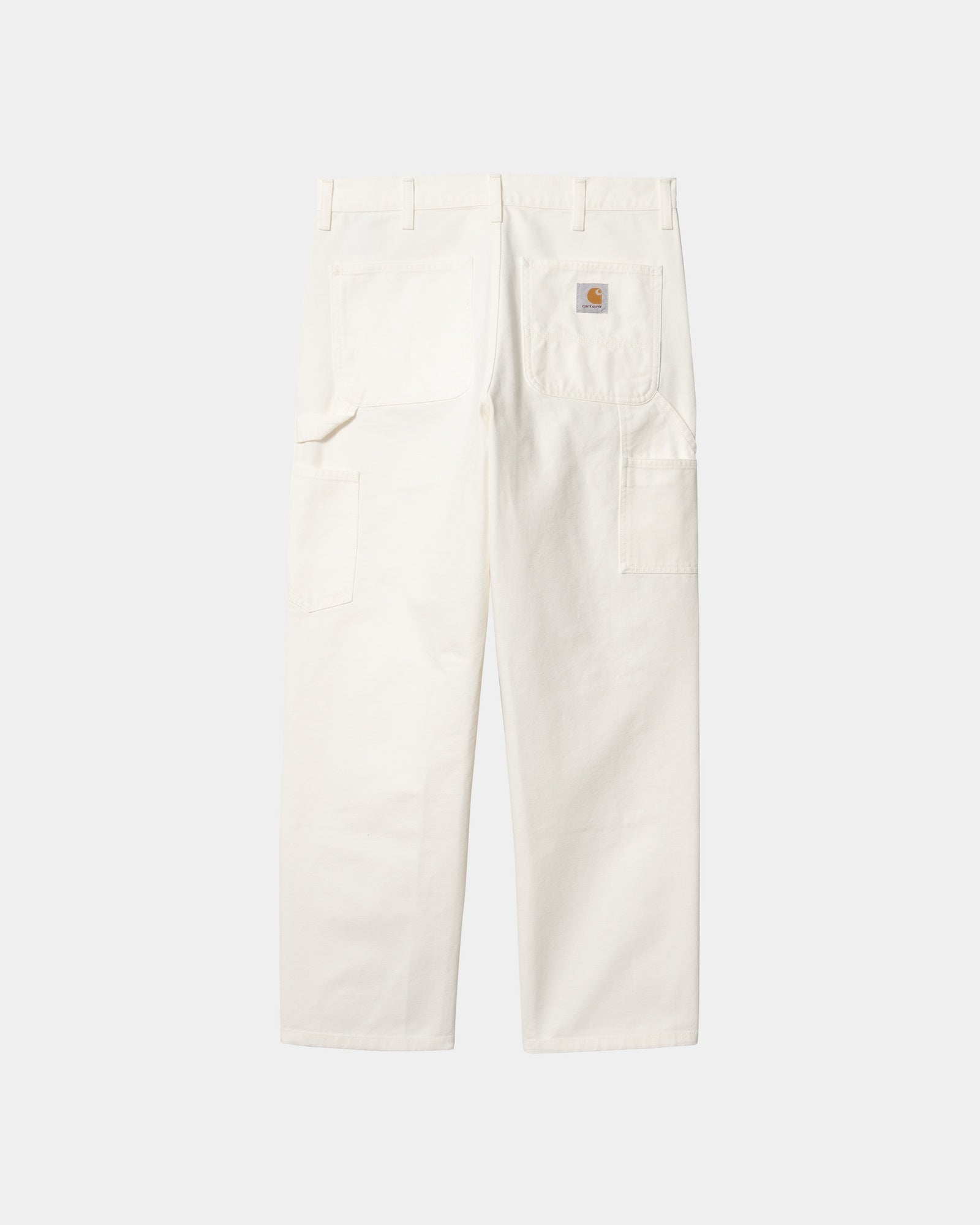 Double Knee Work Pants for Men - Waxed Rinsed Denim Durable Workwear | Heavy Duty Construction, Reinforced Knees | Ideal for Carpentry, Construction & Outdoor Labor