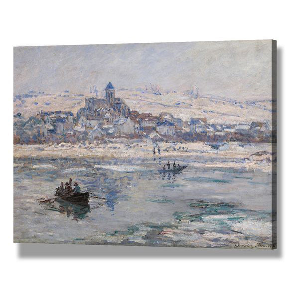 Vétheuil in Winter