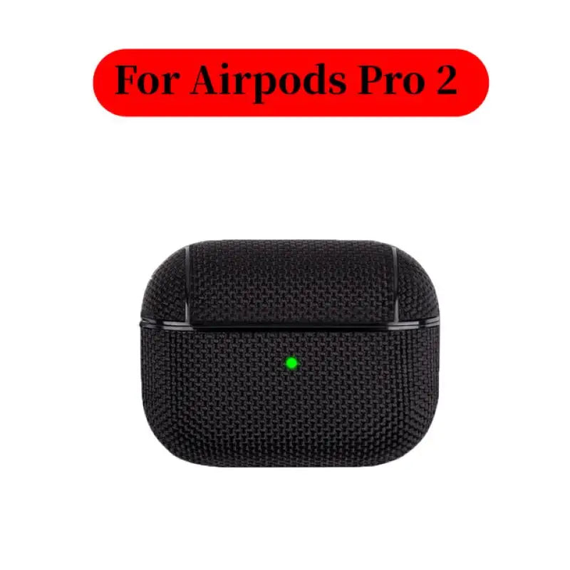 Premium Textile Cloth Protective Case for AirPods Pro 2nd Generation - Soft & Durable Cover with Precise Fit - Perfect for Travel, Workout, and Daily Use