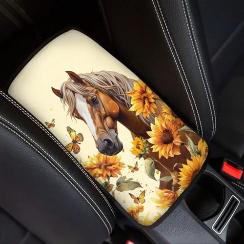 Horse Sunflower Butterfly