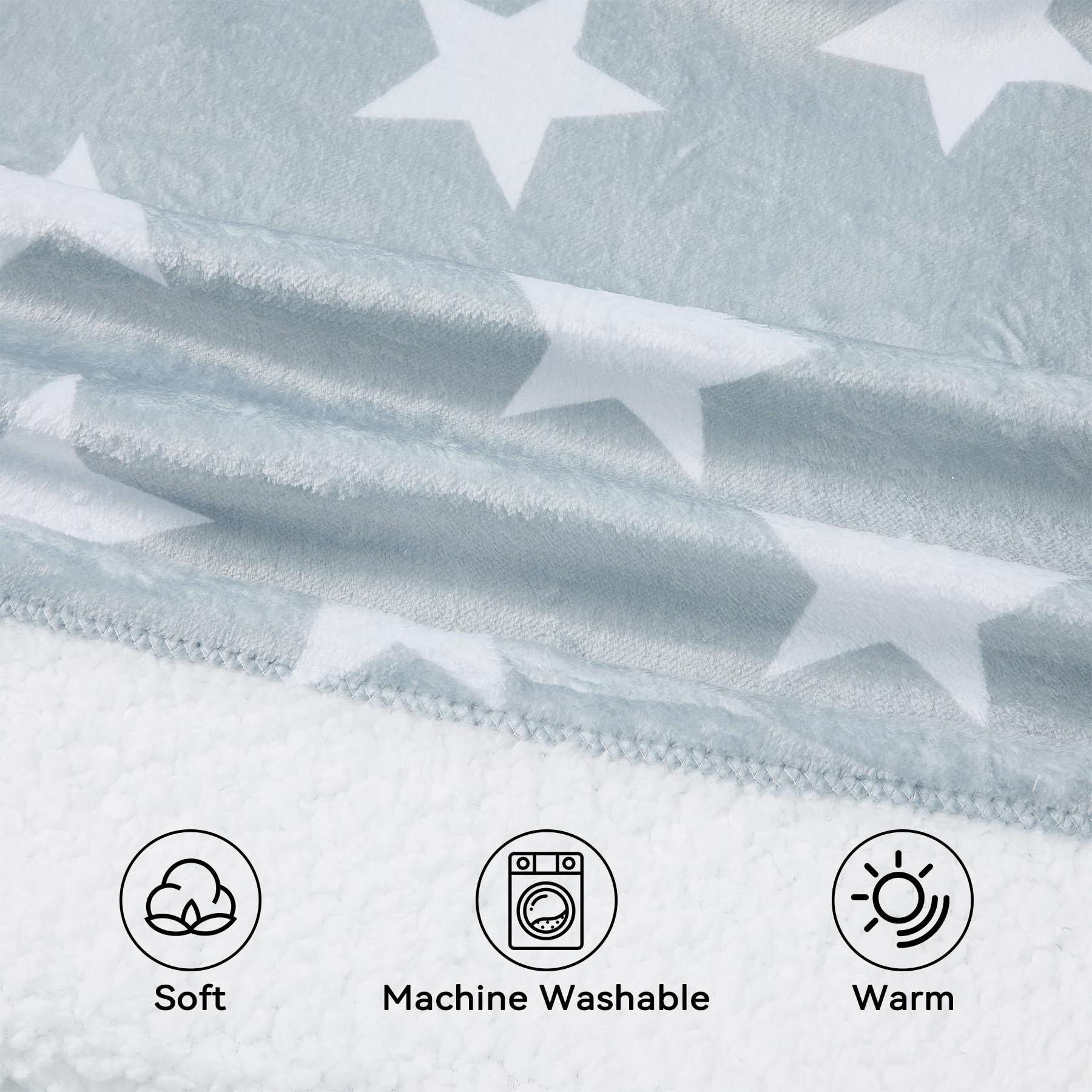 Zando Wearable Blanket Hoodie for Kids & Adults - Oversized Sherpa Fleece Sweatshirt | Cozy Gift for Lounge, Movie Nights & Outdoor Camping