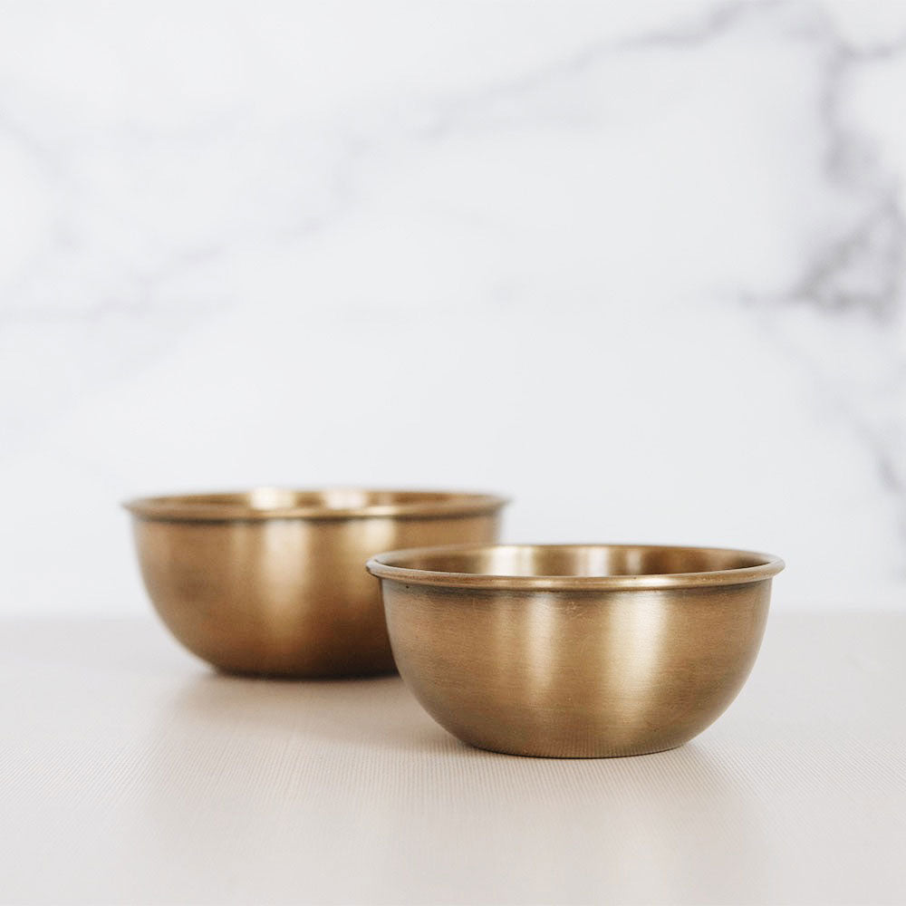 Premium Handcrafted Brass Bowl - Elegant & Durable for Home Decor, Kitchen Use, and Gift Giving - Perfect for Serving, Storage & Meditation