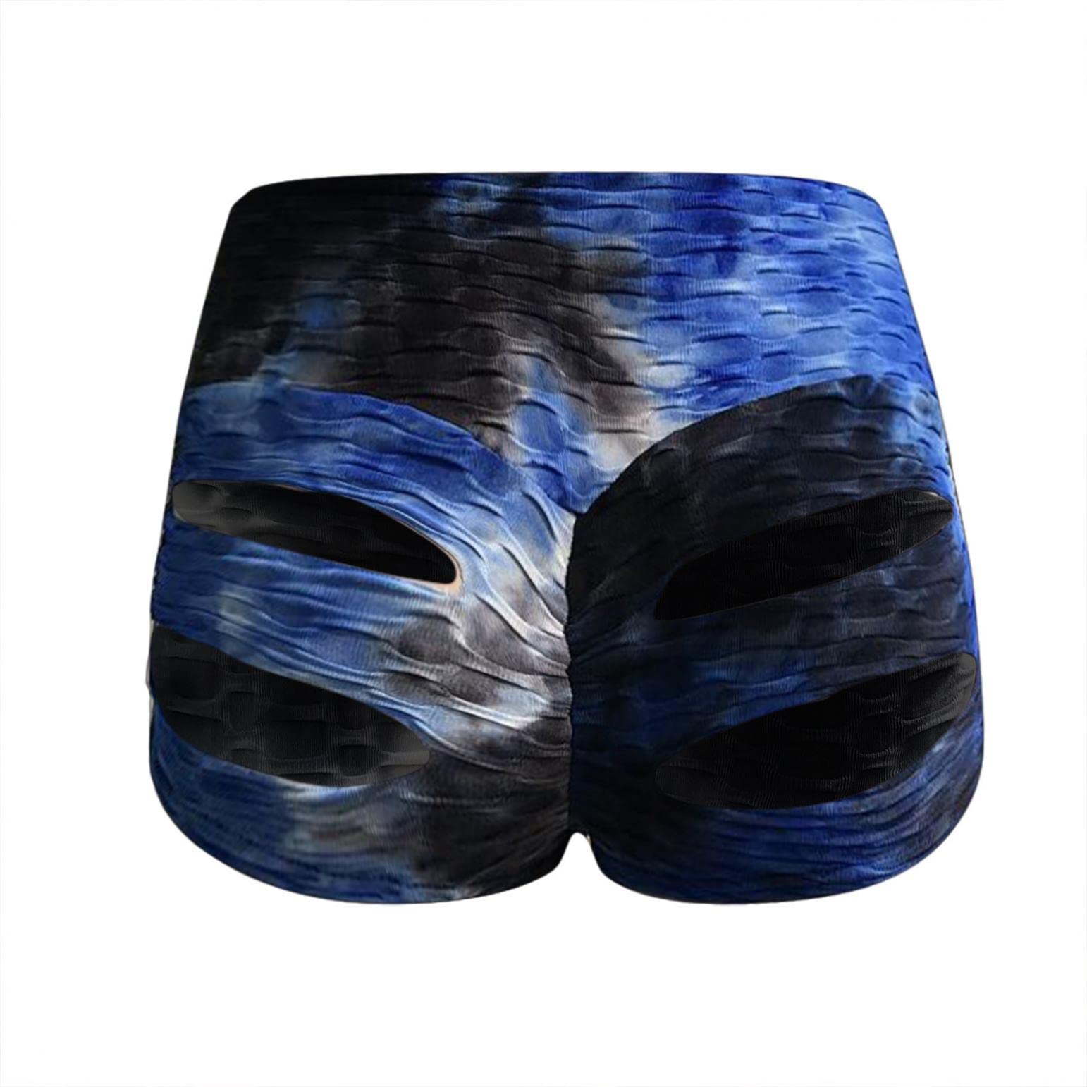 Women's High Waist Yoga Shorts - Workout Booty Scrunch Shorts for Gym & Running | Summer Activewear Hot Pants with Cut Out Design | Perfect for Yoga, Fitness & Casual Wear