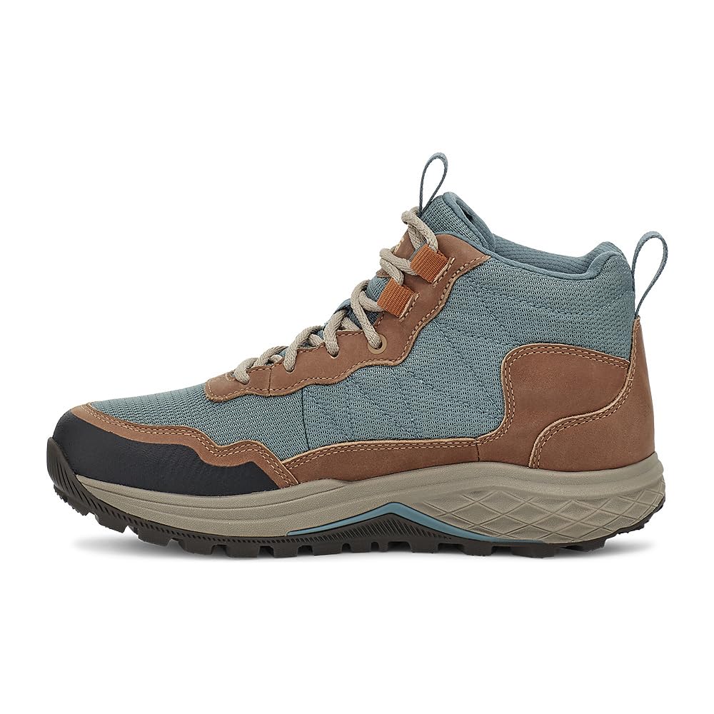 TEVA Women's Ridgeview Mid Waterproof Hiking Boots - Durable & Breathable Outdoor Shoes for Trail Walking, Camping & Mountain Adventures