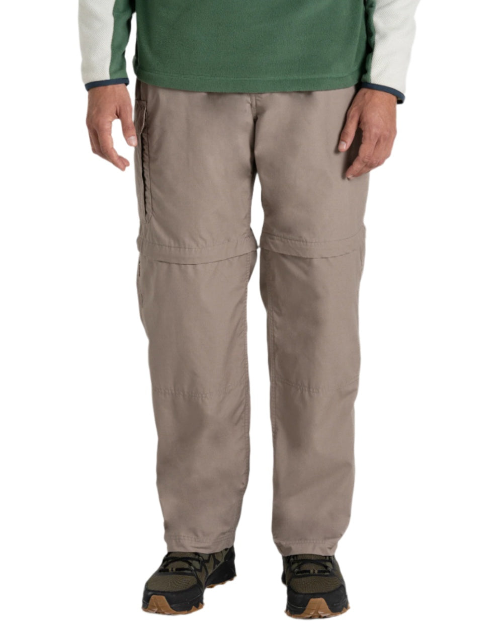Craghoppers Men's Kiwi Convertible Recycled Trousers - Lightweight Quick-Dry Outdoor Pants for Hiking, Camping & Travel - Eco-Friendly Convertible to Shorts