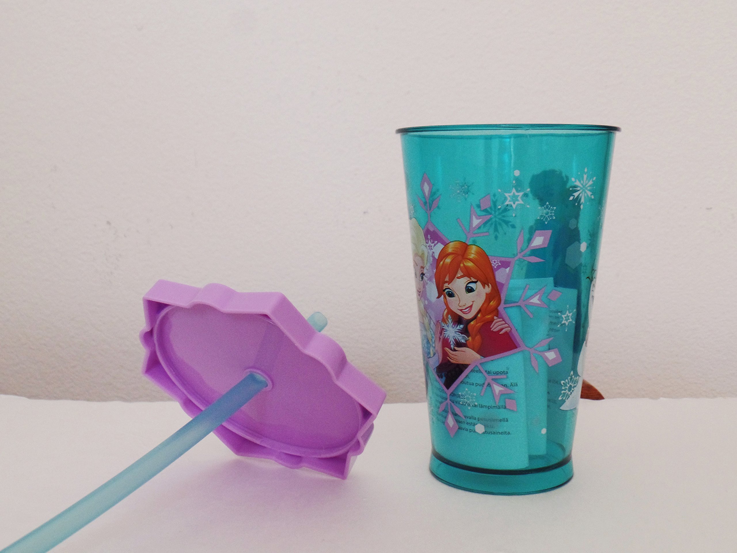Disney Frozen Anna Elsa Olaf Stainless Steel Tumbler with Lid and Straw - 20oz Insulated Cup for Kids, Hot & Cold Drinks - Perfect for School, Travel, and Birthday Gifts