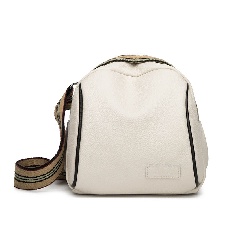 Genuine Cowhide Saddle Bags for Women - Stylish Leather Handbag for Ladies - Perfect for Casual Outings, Work & Travel Accessories