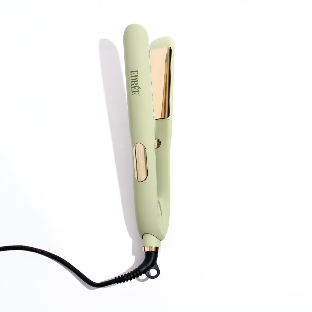 Méline Titanium Flat Iron Hair Straightener 1.25
