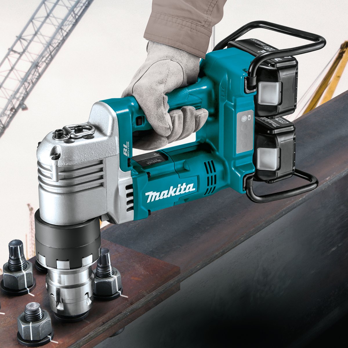 36V (18V X2) LXT® Brushless Cordless Shear Wrench Kit with 5.0Ah Battery - Powerful Fastening Tool for Construction, Metalworking, and DIY Projects