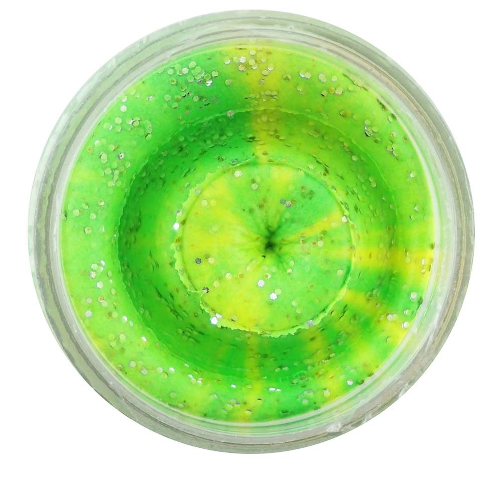 Berkley Powerbait Original Scent Lime Twist Trout Fishing Bait - Perfect for Freshwater Trout Fishing in Rivers, Lakes, and Streams