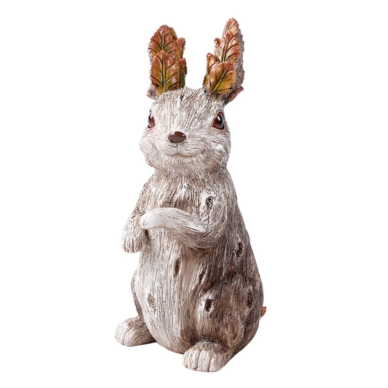 BESPORTBLE Mini Bunny Figurines - Cute Resin Rabbit Garden Decor for Outdoor & Home, Collectible Statue for Patio, Lawn, Flower Beds - Perfect Gift for Easter & Spring Decorations