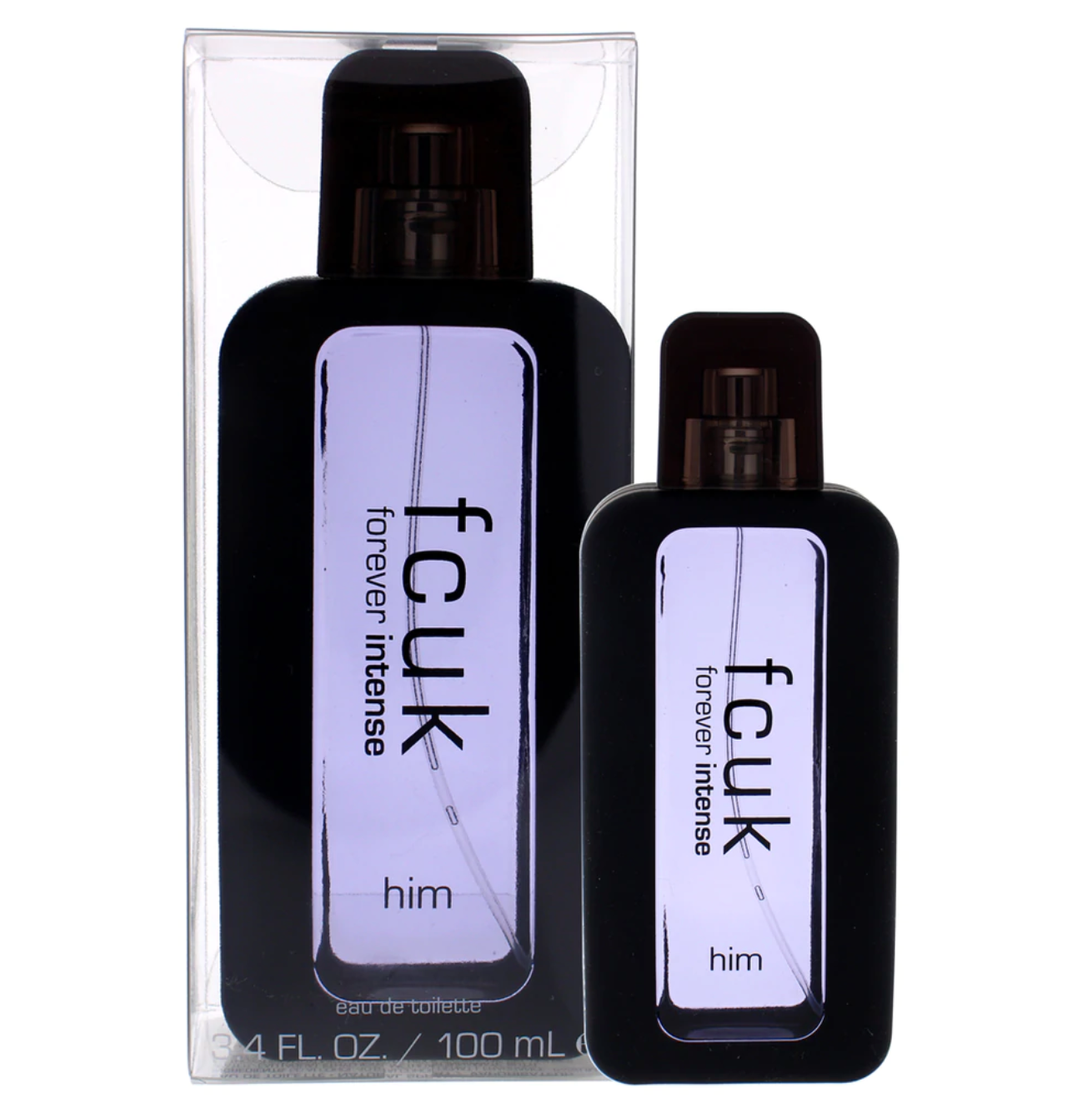 FCUK Forever Intense 100ML Eau De Toilette Spray for Men - Long Lasting Fragrance for Date Night & Special Occasions