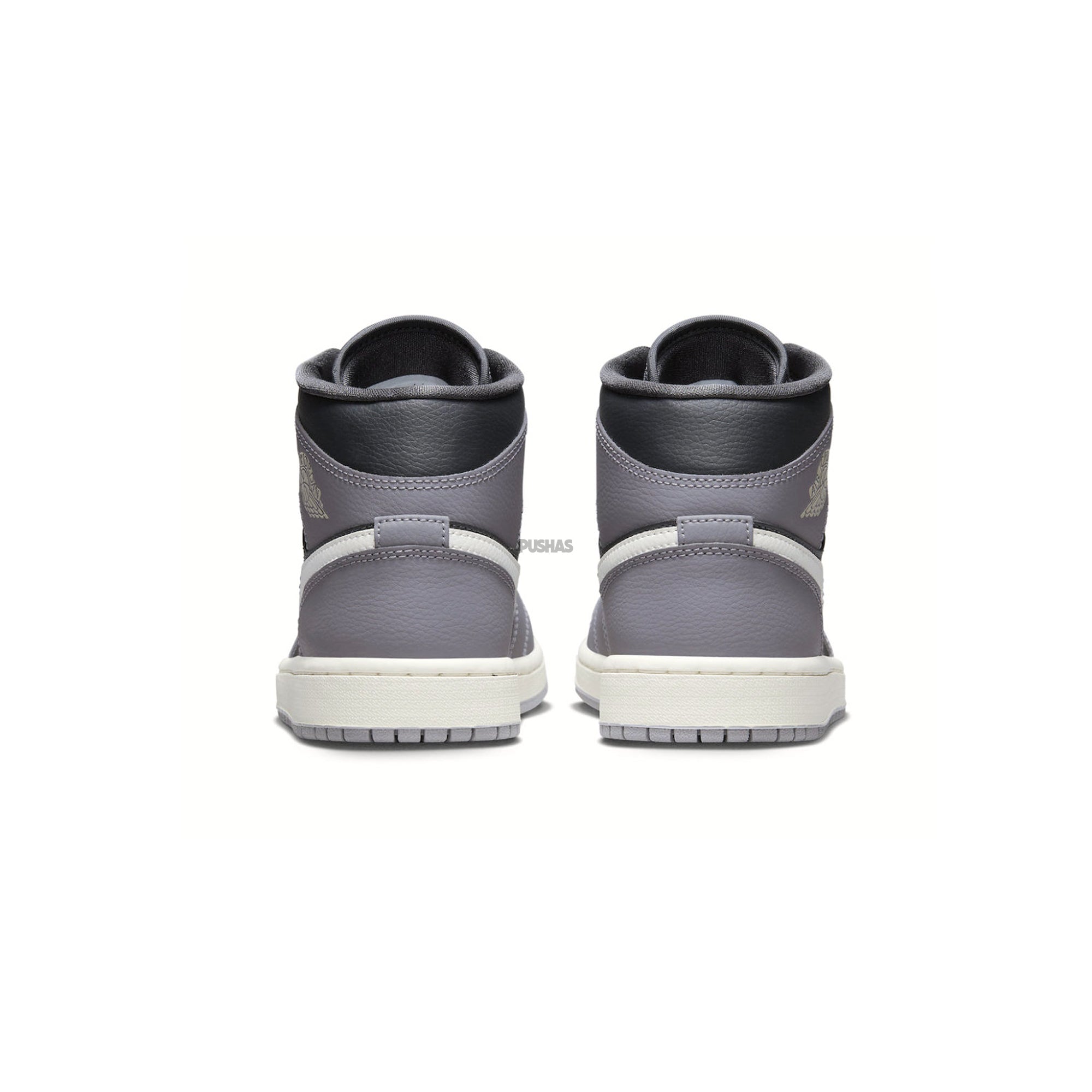 Air Jordan 1 Mid 'Cement Grey' Women's Basketball Shoes 2023 Edition - Stylish Sneakers for Casual Wear, Gym & Street Fashion