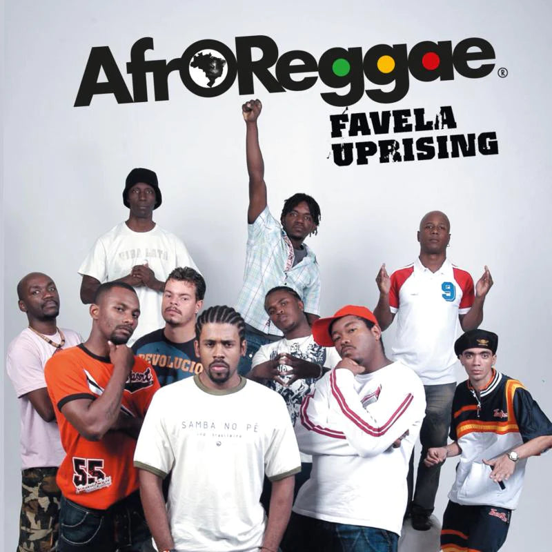 Afroreggae CD - Favela Uprising | Authentic Brazilian Music | Perfect for Reggae Lovers & World Music Collectors | Great for Parties, Relaxation & Cultural Exploration
