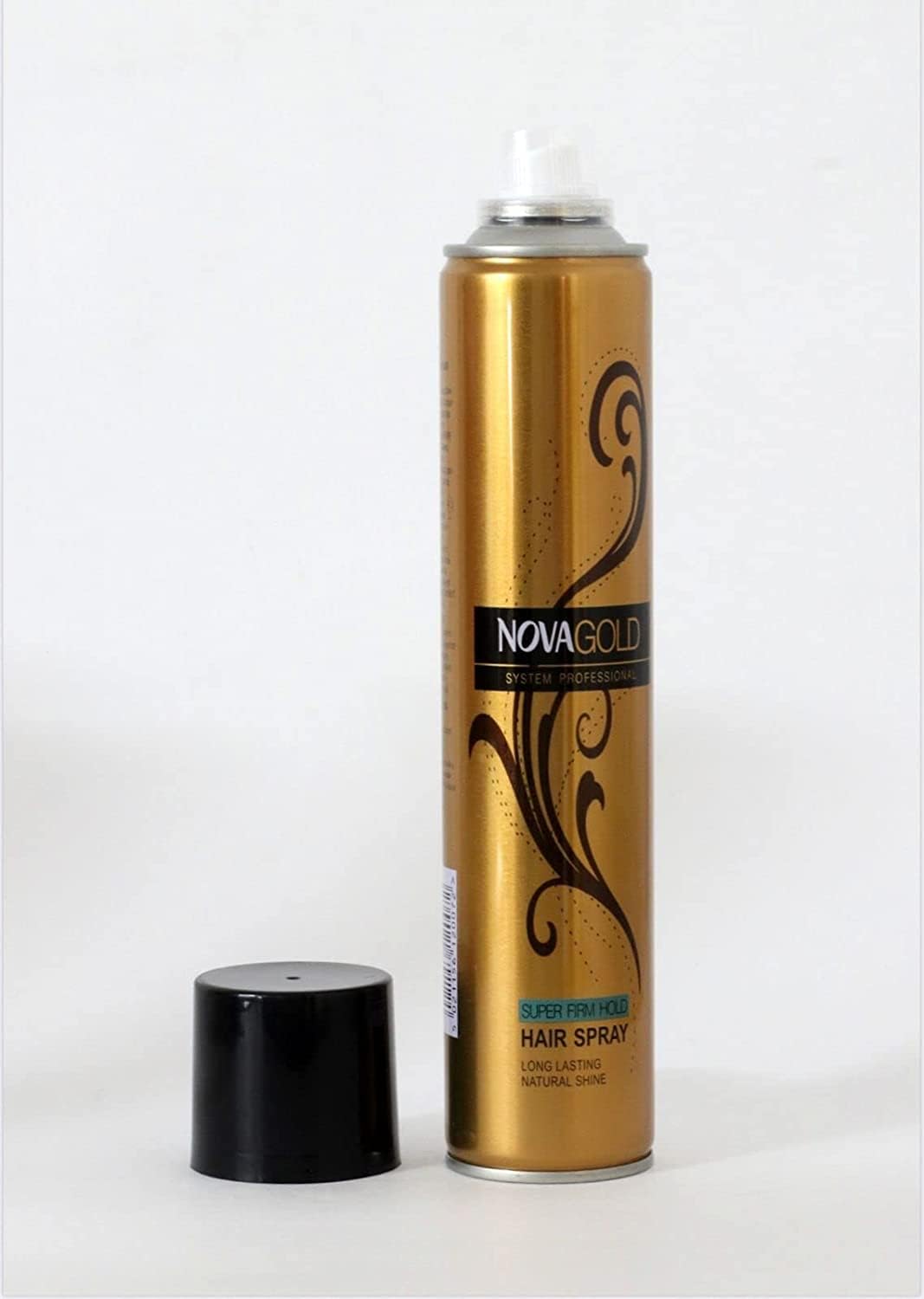 Lusty Soul Nova Gold Super Hold Hair Spray for Men & Women - All Hair Types | Professional Strong Hold Styling Spray with No Stiffness & Natural Finish (400ml) | Perfect for Daily Use, Parties, Weddings & Special Events