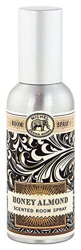 Michel Design Works Honey Almond Home Fragrance Spray - Long Lasting Aromatherapy Room & Linen Spray for Bedroom, Bathroom & Living Room