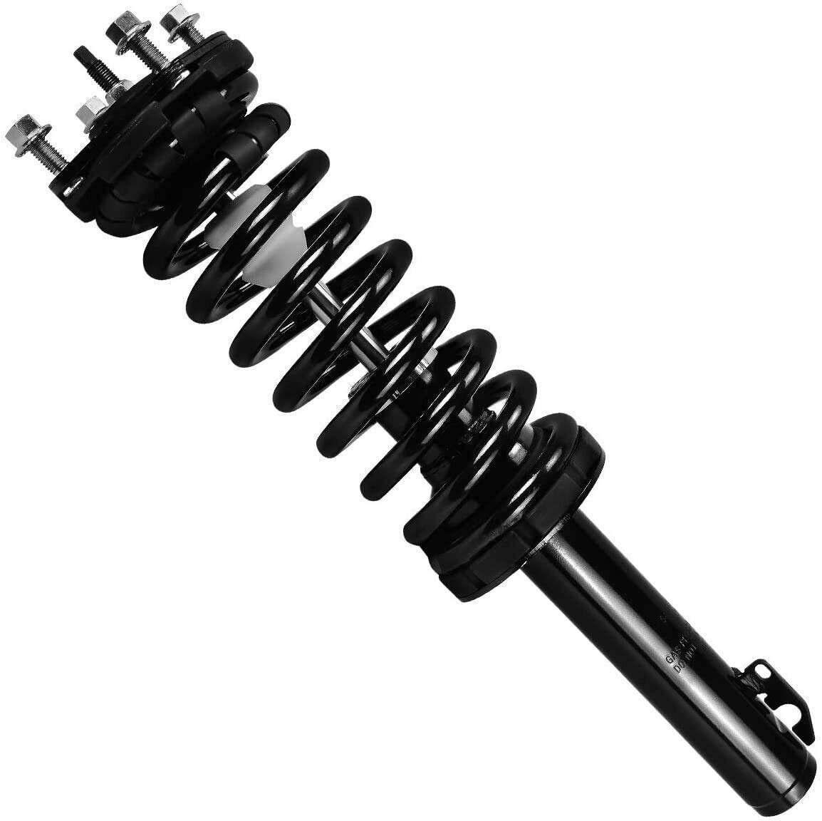 2PC Front Strut with Coil Spring Assembly Compatible with 2005-2010 Jeep Grand Cherokee & 2006-2010 Commander - Replacement Suspension Parts for Smooth Off-Road & City Driving