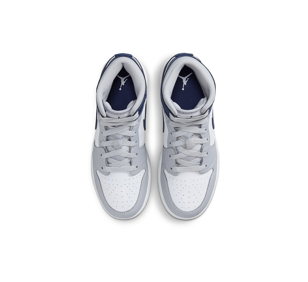 Air Jordan 1 Mid GS Basketball Shoes for Kids - Stylish Sneakers for School, Sports & Everyday Wear