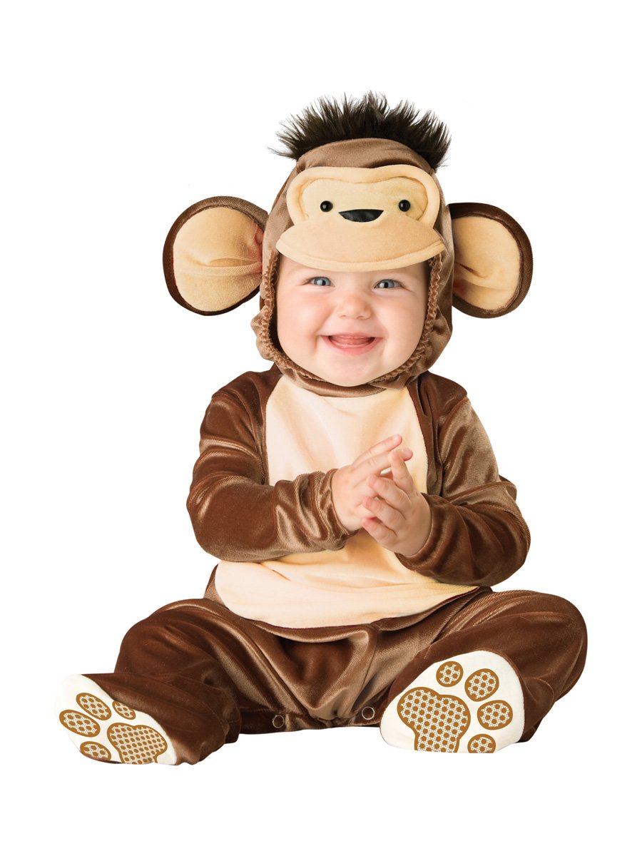 InCharacter Baby Mischievous Monkey Costume - Adorable Halloween & Birthday Outfit for Infants & Toddlers - Perfect for Dress Up, Photo Shoots & Themed Parties