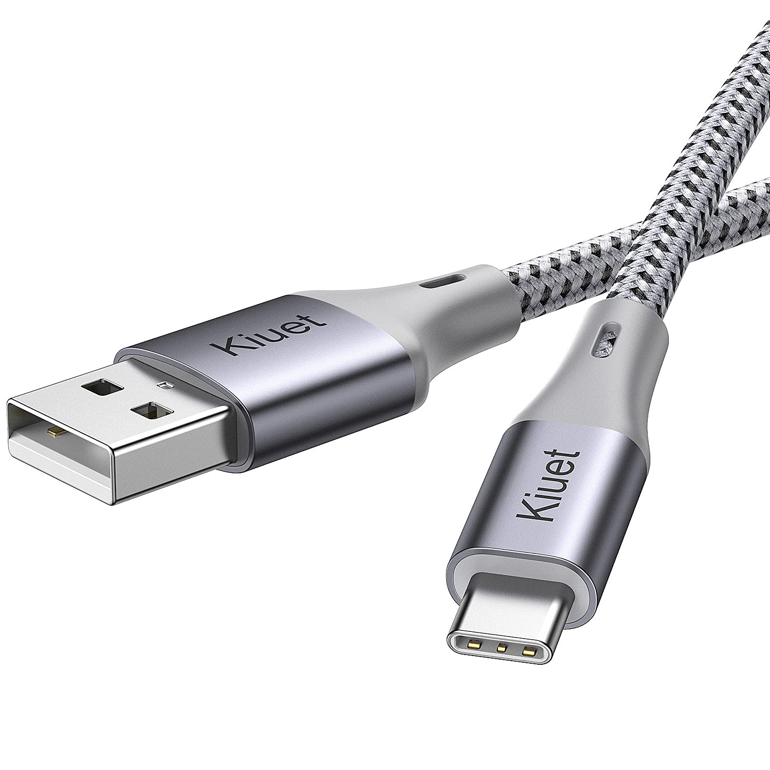 Premium 3M USB C Charging Cable - Braided Type C Fast Charger for PS5 Controller, Samsung Galaxy S10/S9/S8/S20+/A51/A11, Note 10/9/8, Xperia XZ, HTC, LG - Perfect for Gaming, Travel & Home Charging