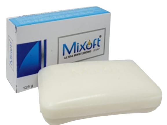 Mixoft Ultra Moisturizing Soap for Dry & Sensitive Skin - Hydrating & Gentle Cleansing Bar with Natural Ingredients - Perfect for Daily Face & Body Wash, Shower & Bath