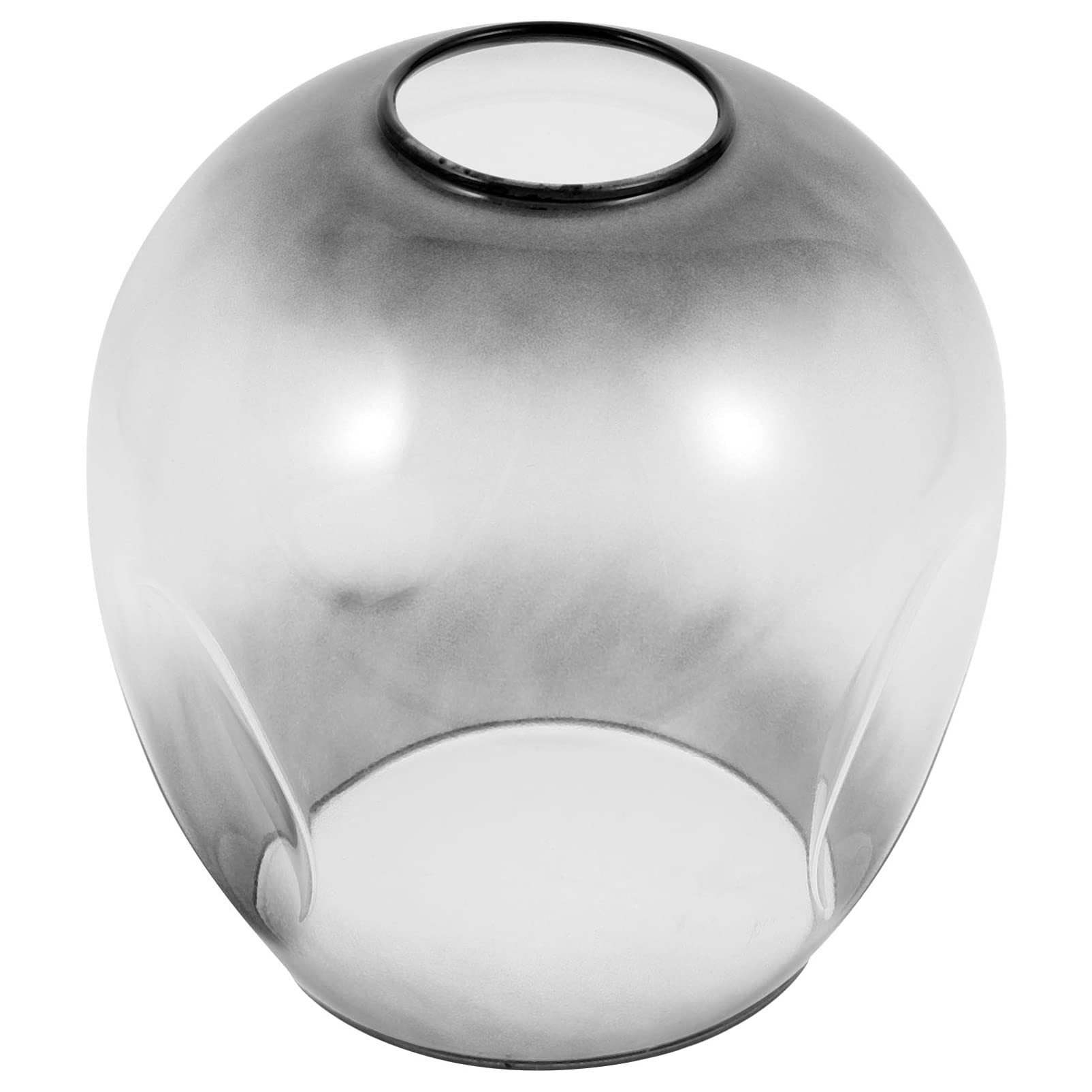 Beaupretty Clear Glass Lamp Shade - Round Globe Light Fixture Replacement for Ceiling, Bedside & Floor Lamps - Perfect for Living Room, Bedroom & Office Lighting Decor