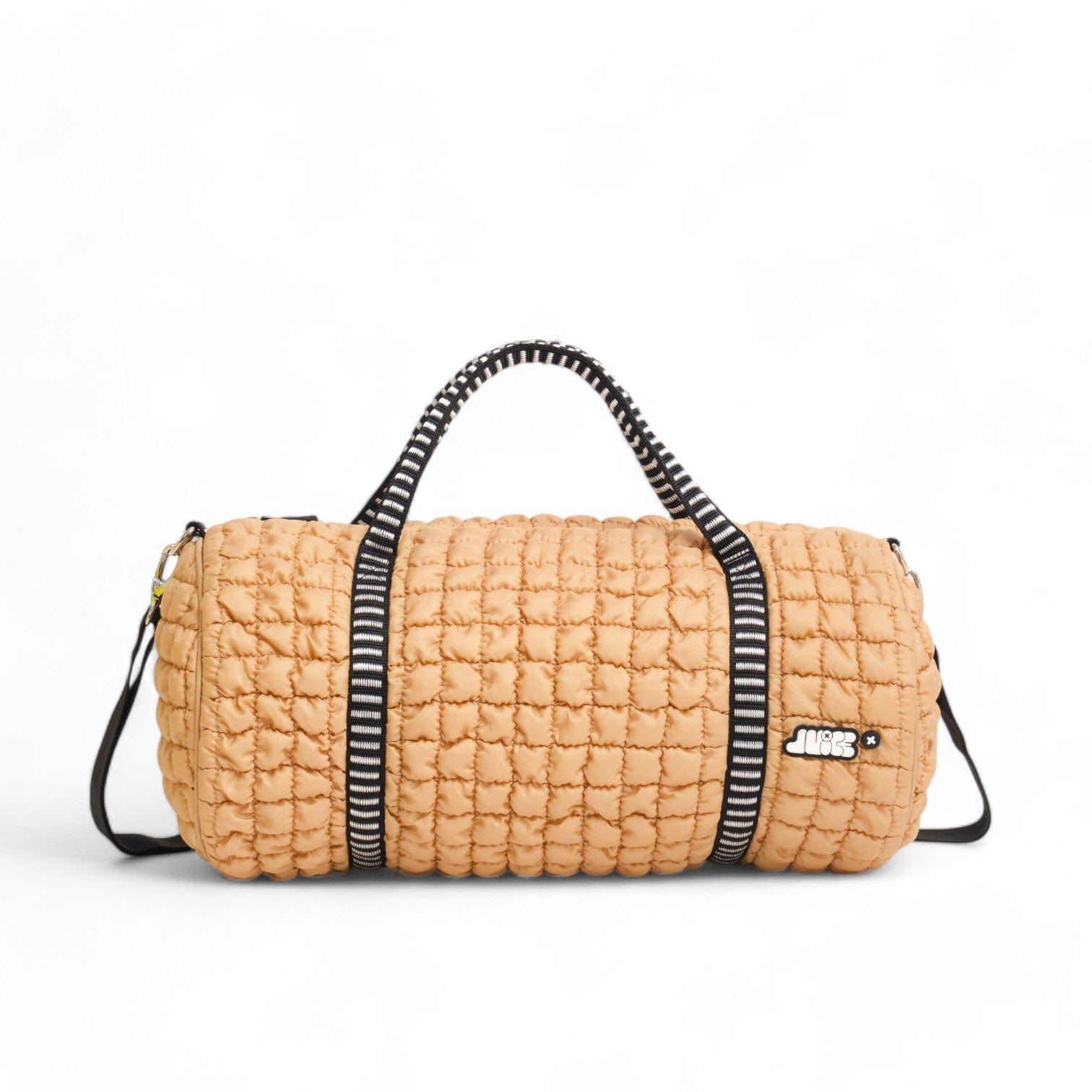 Stylish Boba Duffle Bag for Travel & Gym - Trendy Sand Color Backpack with Large Capacity | Perfect for Workouts, Weekend Trips & College Essentials