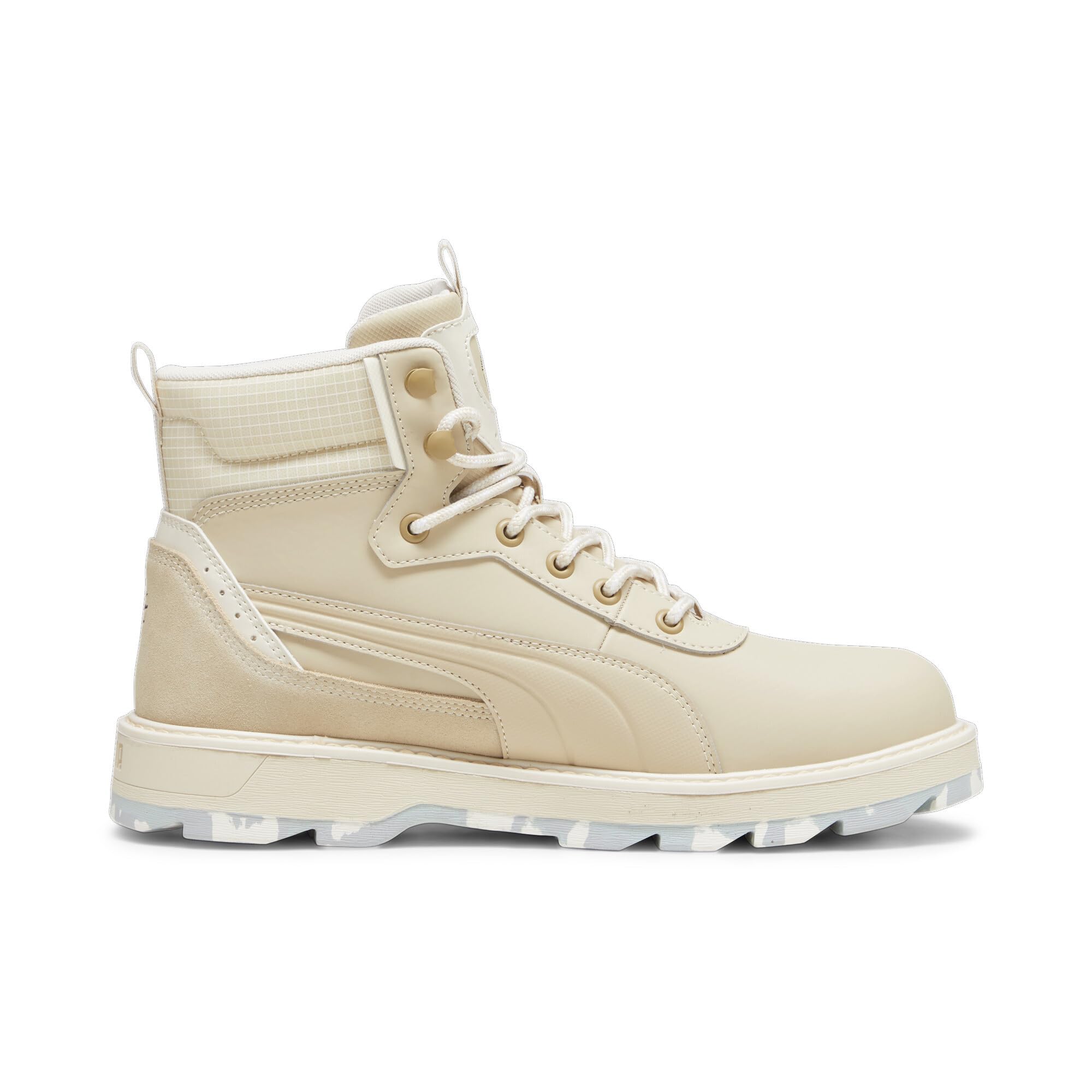 PUMA Men's Desierto V3 Boots - Gray Hiking Shoes for Outdoor Adventures